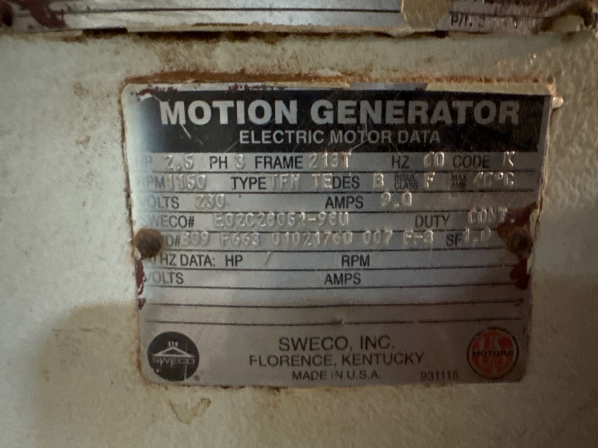SWECO VIBRO-ENERGY SEPARATOR - Image 6 of 9
