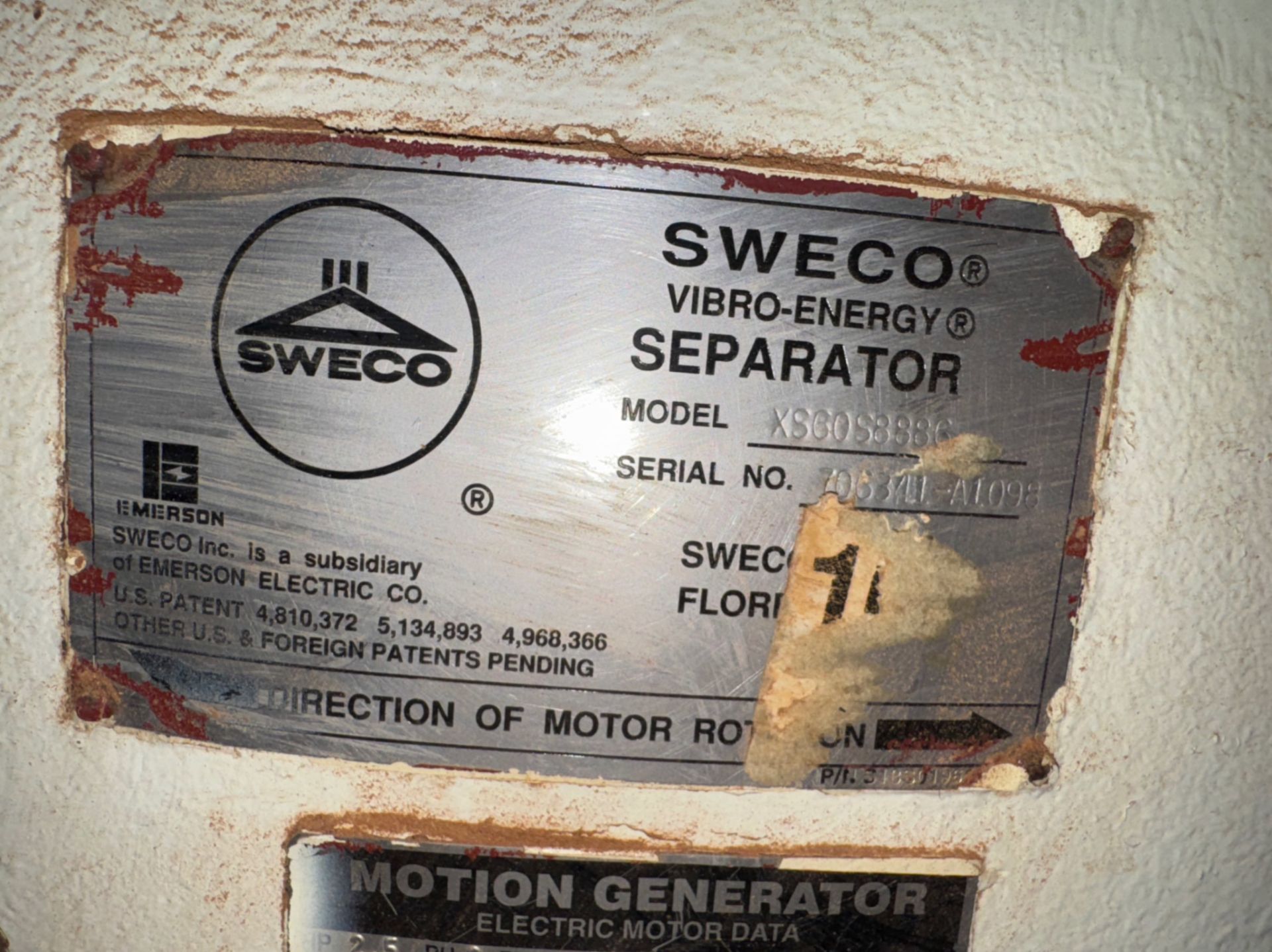SWECO VIBRO-ENERGY SEPARATOR - Image 7 of 9