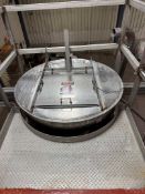 S/S SINGLE WALL INFEED HOPPER