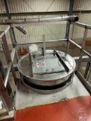 S/S SINGLE WALL INFEED HOPPER