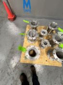 (3) NEW METRAFLEX FLANGED FLEXIBLE METAL HOSE AND PUMP CONNECTOR WITH CORRUGATED HOSE AND BRAID  (