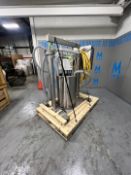 GRACO SANIFORCE S/S BARREL PUMP, S/N A00112, DATE/SERIES E19A, 100-240 V, 50/60 HZ   (INVENTORY # )