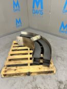 BOSTON CONVEYOR AND AUTOMATION 90 DEGREE CONVEYOR, APPROX. 52 IN. L X 13 IN. W   (INVENTORY # ) (