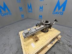 NEW S/S WESTINGHOUS DMN ROTARY AIRLOCK VALVE, MODEL AL 200 2 MZC, S/N RVNL188079, 18 RPM, 3 PHASE, A