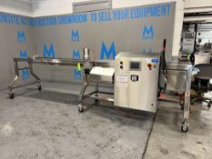 BOSTON CONVEYOR AND AUTOMATION SHUTTLE CONVEYOR, ALLEN BRADLEY SERVO MOTOR, COMPACTLOGIX 5380 PLCE