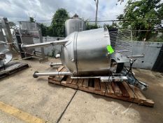 2012 GROEN PROCESS EQUIPMENT GPE DUAL MOTION TWIN SHAFT BOTTOM JACKETED KETTLE, MODEL 300 INA/2/TA,