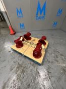 (4) NEW BELL AND GOSSETT SUCTION DIFFUSERS, MODEL GE-3, 175 PSI, 250 DEGREE F   (INVENTORY # )  (