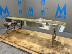 BOSTON CONVEYOR AND AUTOMATION STRAIGHT CONVEYOR SECTION, TECO WESTINGHOUSE ALL S/S 1-HP WASHDOWN