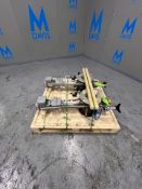 (2) NEW 2020 WESTINGHOUSE DMN ROTARY AIRLOCK VALVES, MODEL AL 150 2 MZC APS, S/N RVNL166102 AND RVNL