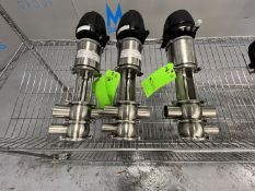 (3) NEW 2020 GEA AIR VALVES, (3) CORSS BODY TYPE, 2 IN. AND 1-1/2 IN., 316 L S/S (INVENTORY # ) (LO