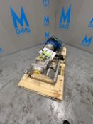 2021 NEW PROCESSTEC VISCOTWIN TWIN SCREW PUMP, MODEL VISCOTWIN 104.36H G8, S/N P962393, MOTOR