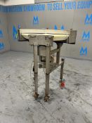 2019 REISER VEMAG 90 DEGREE CONVEYOR BELT, MODEL 712, S/N 7120255, APPROX. 23 IN. L X 12 IN. W BELT,