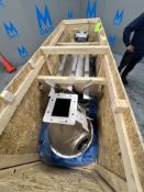 NEW BUHLER CYLINDRICAL HIGH PRESSURE SLEEVE FILTER, 6-SST, INCLUDES ASPIRATION CONE, S/S INTERMEDIAT