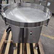 2019 Capmatic Turntable all in stainless steel 39 Inch. Diam. 220 volts, 60 hz, 1 ph. tested in
