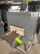 Shanklin T-6XL Shrink Tunnel, S/N T-89131, V230, 1-Phase, On Casters *Damagaed Corner (Loading