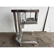 Vemag Dough Sheeter, Mounted on Stainless C Frame, Mobile (Machine #5303) (Lift Out Fee $200) (