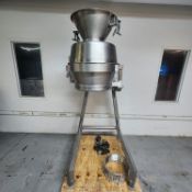 Urschel Model Shreeder CC-D, stainless steel, slicer, strip cutter, shredder and crinkle cutter Flat