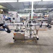 UNIVERSAL Labeler Print and Play System, 6 inch table top conveyor, 115 volts, 10 amps 1/2 HP,