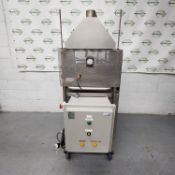 ENVITECH Crème Brûlée Machine 120 volts 60 hz 1 ph 15 amps. In line burner ''burnt cream'' (Handling