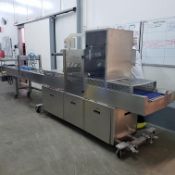 REEPACK Vacuum Skin Packaging VSP (model REEFLEEX 150 automatic tray sealer with jog dinester ,