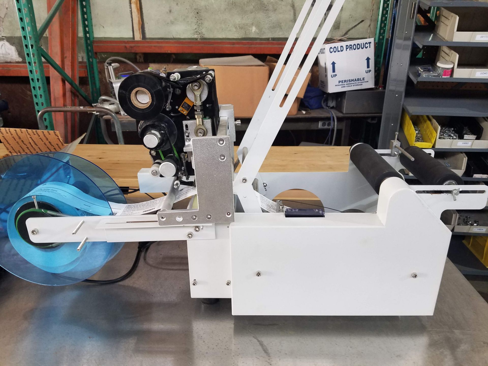 7" Manual Bottle Labeler, DH241, Thermal Coding (Loading Fee $50) (Located Fort Worth, TX) - Image 8 of 8