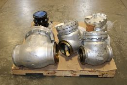Lot of (5) Valves -- (3) Pcs. 6