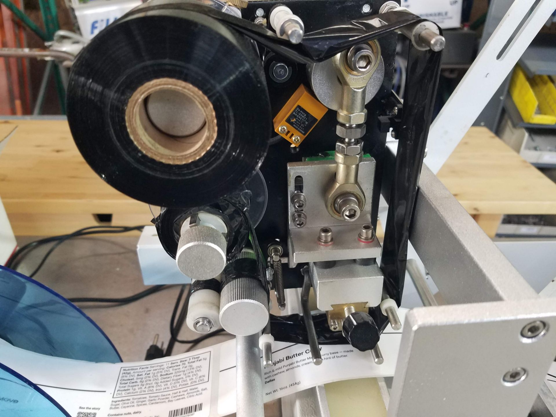 7" Manual Bottle Labeler, DH241, Thermal Coding (Loading Fee $50) (Located Fort Worth, TX) - Image 5 of 8