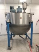 Lee 600 Gal. Triple Motion Mix Kettle, Model 600D, S/N 7944-A  -- Sweep with Scrapers, Tree Style,
