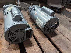 Lot of 2 Vacuum Pumps; GAST Motor-Mounted Rotary Vane Pumps; Model 0823-101Q-G608X (Located