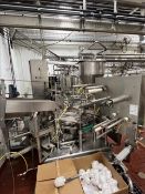 Osgood 2-Up Rotary Filler, JN #19-641, Model 2001R - Set-Up for 3/5 Pound Containers, has Change