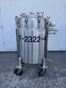 Walker 50 Gallon Jacketed Pressure Tank. 316L Stainless Steel. 316 L stainless 50 gallon Top lid (2)