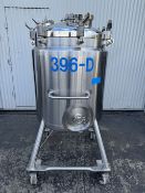 DCI 50 Gallon Jacketed Pressure Tank. Built in 1996 National Board Number 3327 Top outlets (1) 8 1/