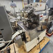 Rheon Cornucopia Model KN-200 “Cornucopia” Encrusting Machine, S/N 195. Suitable For Spherical
