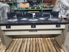 Buehler 3-Head Polished, S/N 489-AAAR-5550, V114 (Loading Fee $200) (Located Fort Worth, TX)