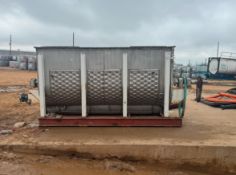 Perry 215 cu.ft. S/S Jacketed Ribbon Blender with 50 hp Motor (Located Pattison, TX)