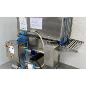 Syspal CM Process Solutions Sanitizing Tunnel Conveyor, Good Working Condition. (Machine #4095) (