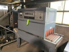 Weldontron Shrink Tunnel, Model 7221, S/N LV99072, V460, 3-Phase *Bent Corner (Your Item #140) (