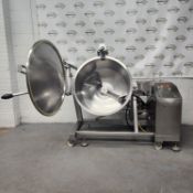 STEPHAN 200 Lit Tilting Vacuum Mixer Meat Tumbler (Handling Fee $250) (Located Huntingdon, QC,