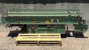 Roach 6' Long Roller Conveyor Drive, S/N 417121 with .5hp Motor, 230/460 V, 1725 RPM (Loading Fee