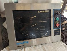 AYDIN DISPLAYS monitor/data control display HMI; Model VFP15S4; Screen is approx 9