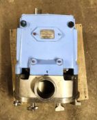 Waukesha S/S Positive Displacement Pump, Model 130U1, Mfg. 2013 with 3