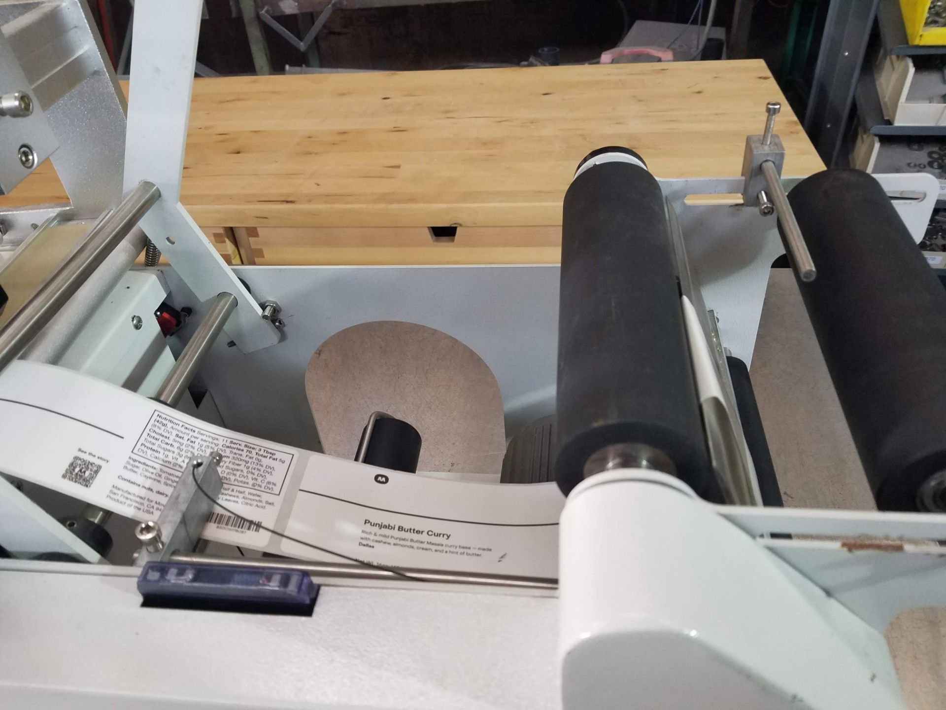 7" Manual Bottle Labeler, DH241, Thermal Coding (Loading Fee $50) (Located Fort Worth, TX) - Image 7 of 8