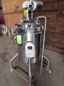 New Allegheny Bradford, 7 Gal. Stainless Steel Reactor, Model VE449200, S/N 034483-1-1-1, Year 2012,