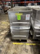(2) 400 LB BUGGIES / TOTES