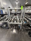 WEXXAR BEL TAPE CASE SEALER, MODEL BEL 5150, WITH SEMI AUTOMATIC CASE FORMER