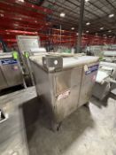 (3) CUSTOM METAL CRAFT / TRANSTORE S/S IBC TOTES, 1,324 LITER CAPACITY