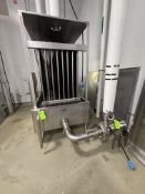 2022 CHESTER JENSEN FALLING FILM PLATE CHILLER, MODEL B-8-OT-8-32, S/N 2205-P, INCLUDES ALFA LAVAL