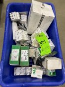 LOT OF ASSORTED CIRCUIT BREAKERS/ CONTACTORS