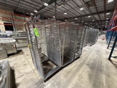 (12) MOBILE SHEET / BAKE PAN RACKS