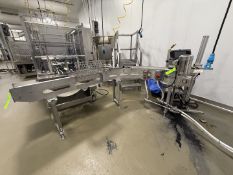 RMS 90 DEGREE CONVEYOR SECTION, MODEL 094194-021-000, S/N 09419401409901 APPROX. 12 IN. W X 96 IN.